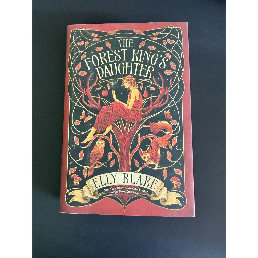 The Forest King's Daughter Elly Blake Red Paperback Fantasy Young Adult Canada